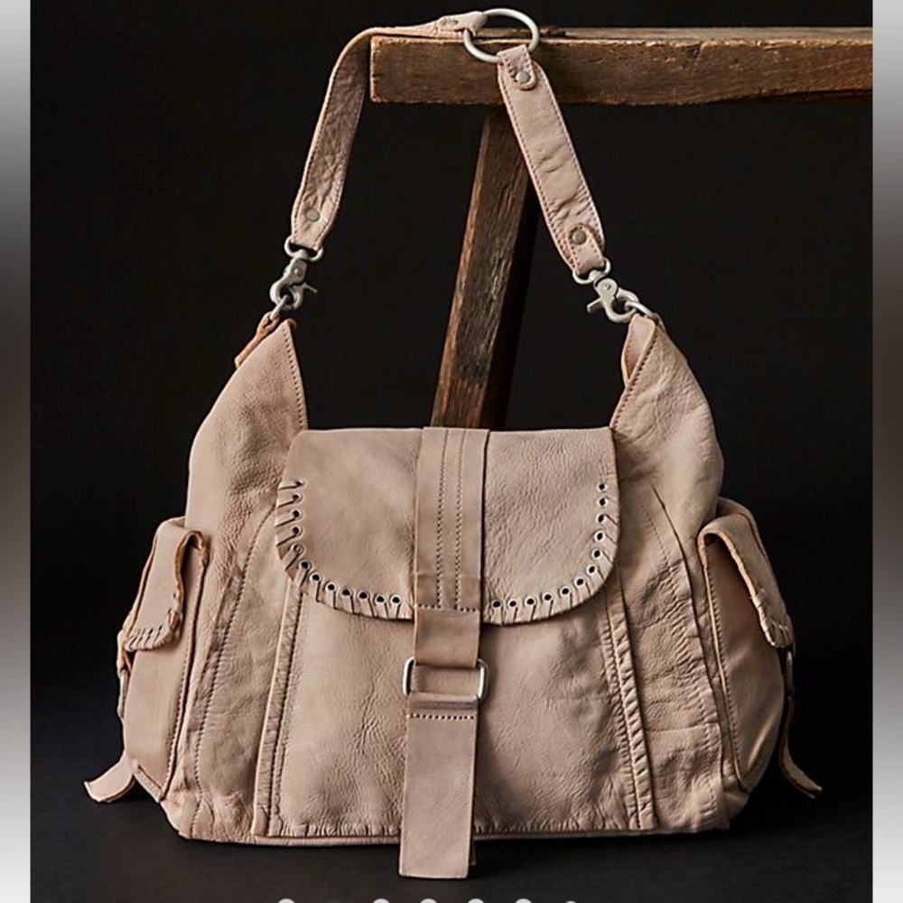 Free people we the free Leigh distressed tote.